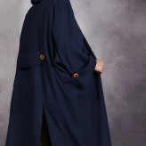 مانتو کنفی چاکدار