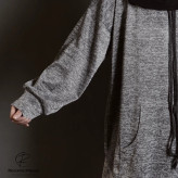 هودی بلند کلاهدار