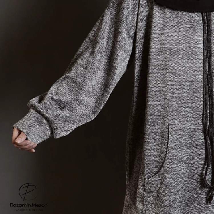 هودی بلند کلاهدار