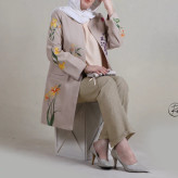 کت نقاشی شده بادست