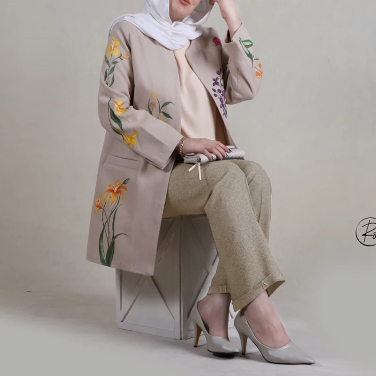 کت نقاشی شده بادست