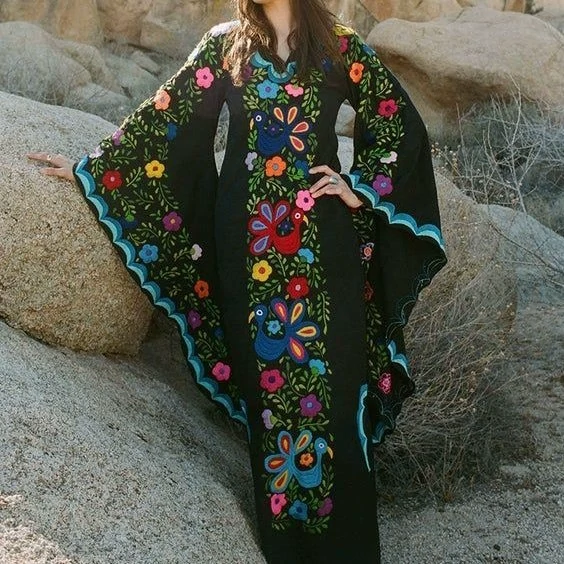 پیراهن  نقاشی شده با دست